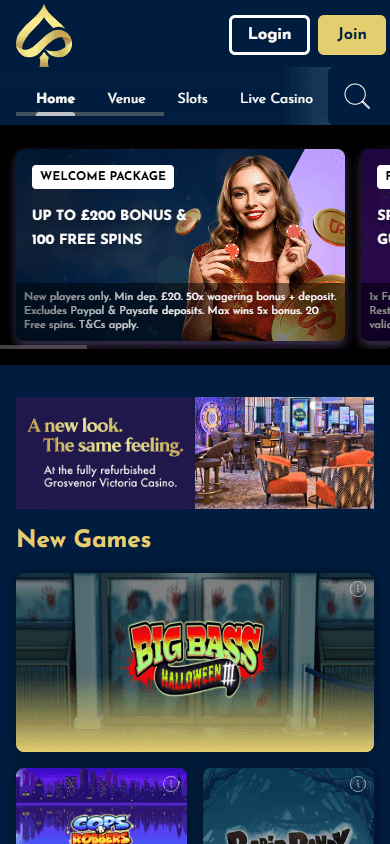 The Vic Casino Mobile screenshot